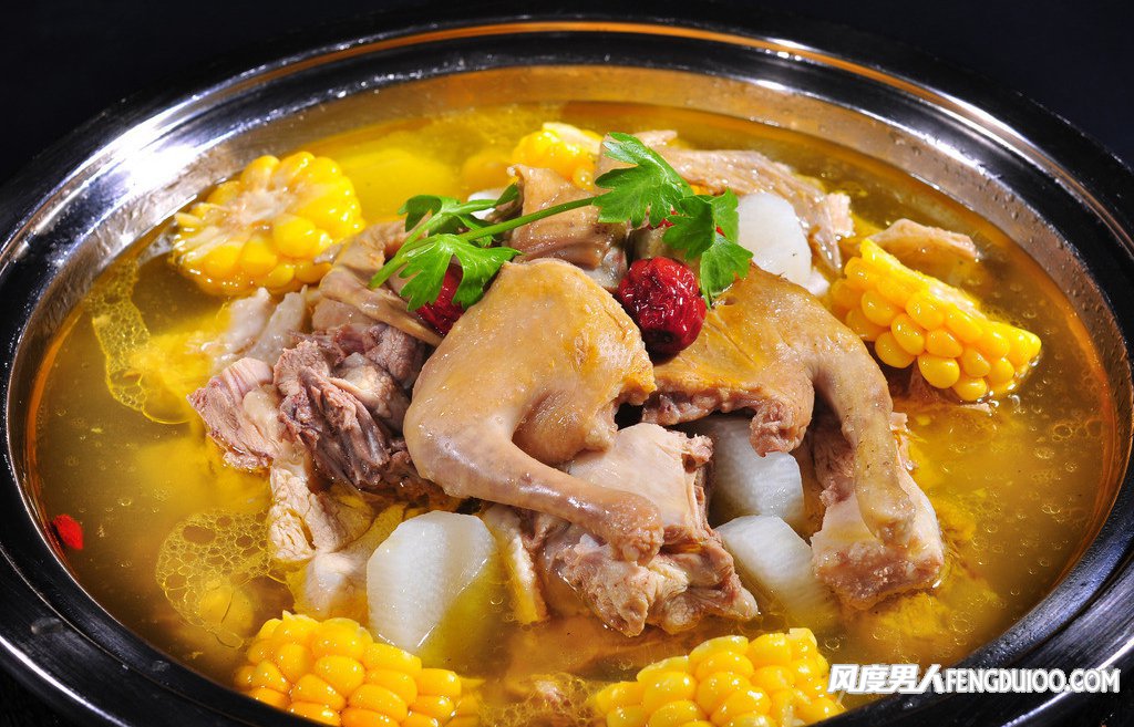 山药炖鸡汤