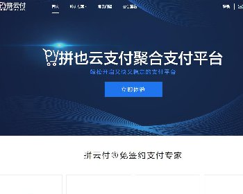 拼也云易支付云支付系统源码 第三方/第四方免签约支付系统源码下载 对接官方支付接口