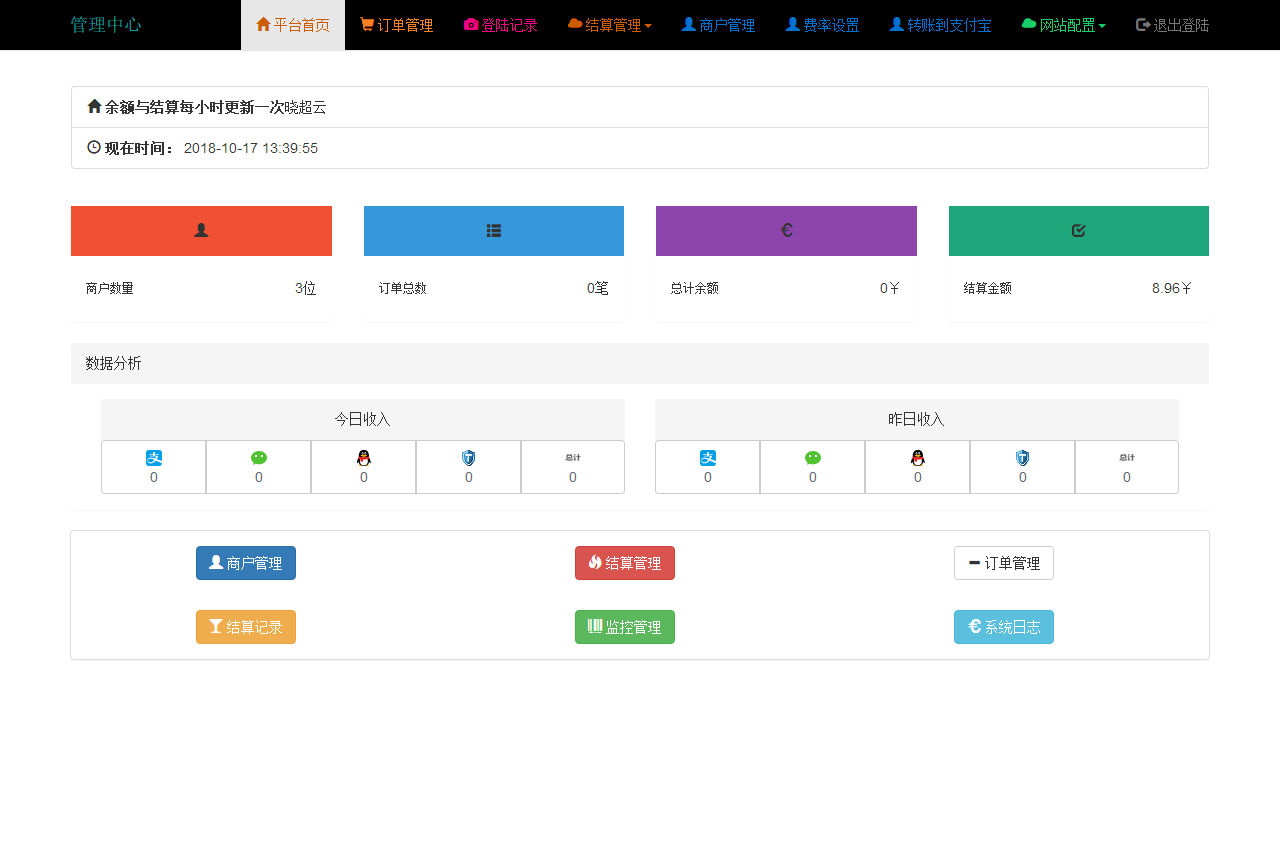 可运营版本四方易支付源码分享 全套源码解密+新功能 亲测无问题