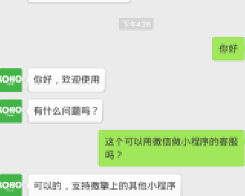 微擎微赞通用模块:小程序客服2.0.9开源版小程序源码