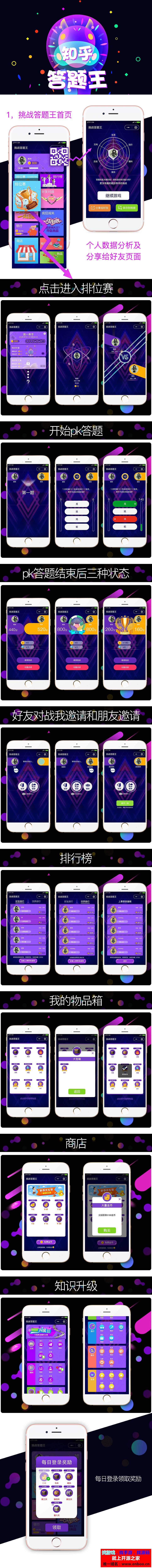 头脑王者知乎答题王创业融资小程序2.0.2解密版微信源码 