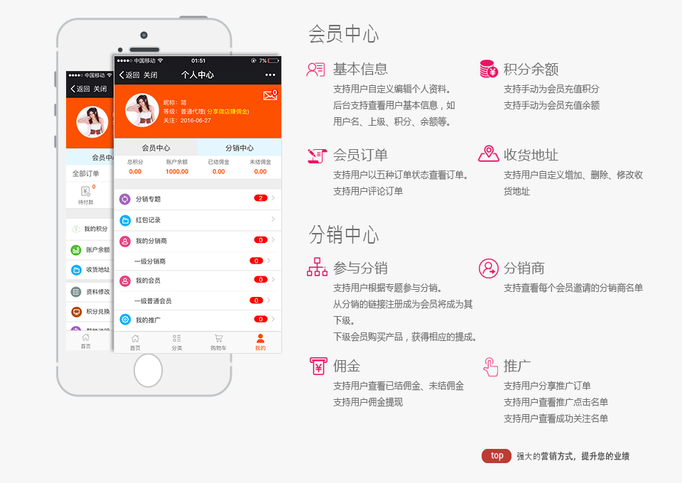 米花商城源码分享 商业版6.0.42增加自定义切换上级代理功能(可在后台随意指定用户上级)