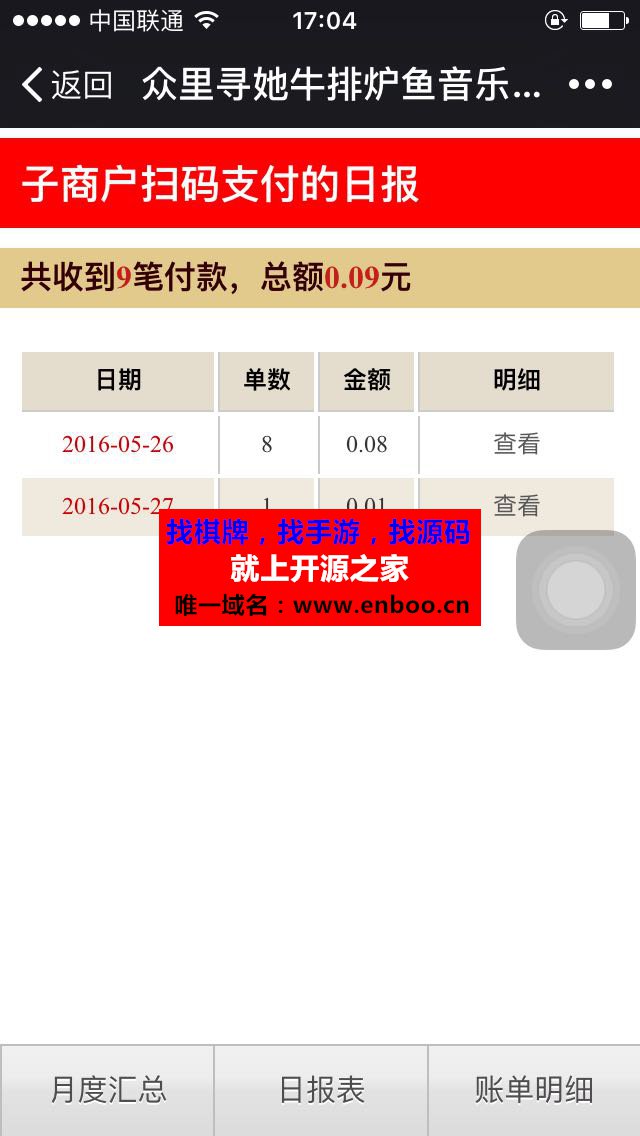 服务商版扫码收银台商业版,完美解密开源+一码付源码分享