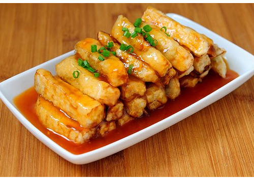 拔丝茄子怎么做 可以和洋葱一起吃吗