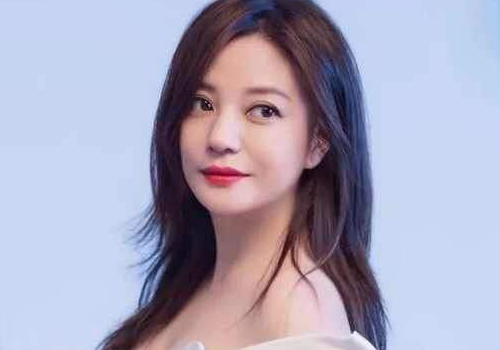 赵薇长直发发型图片 中餐厅里面好美