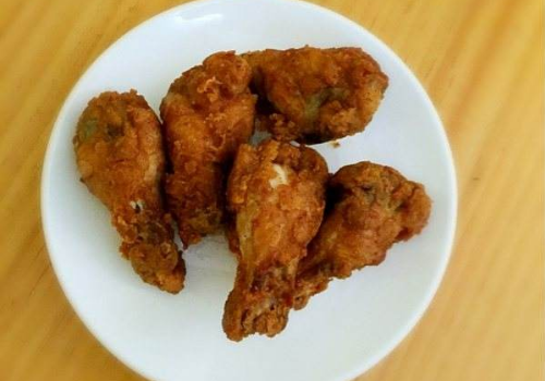 炸鸡腿没有面包糠用什么代替 用馒头怎么做