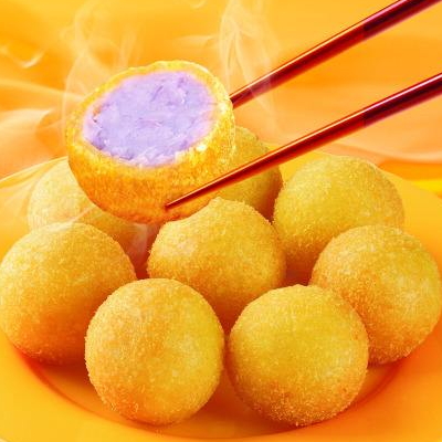 香芋地瓜丸怎么做 孕妇可以吃吗