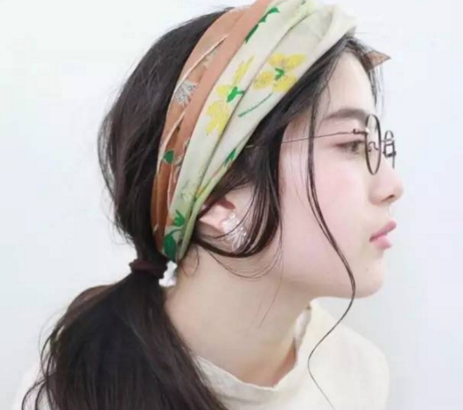 三天不洗头发型图片 还是半湿润好