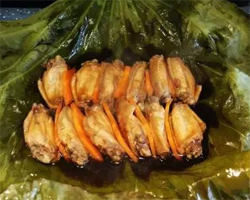 荷叶糯米包饭的做法 蒸鸡翅荷叶粥怎么做