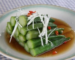 白芍秋葵的做法 要2到3分钟