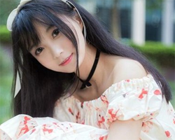 显脸小的发型图片 配二次元空气刘海