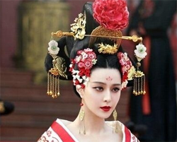 古代发型名称和图片 坠马髻二把头圆满髻