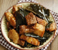 海带红烧肉的做法 五花肉是必须的