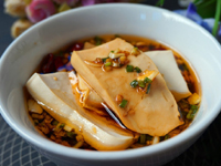 白灼豆腐 做法步骤