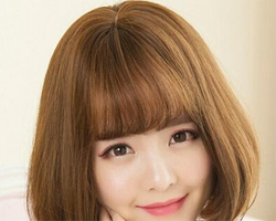 短发梨花头染什么颜色好看 亚麻蜜糖棕软糖棕