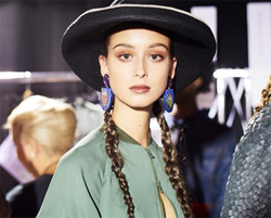 春夏女装周秀场发型图片 香奈儿纪梵希阿玛尼麦昆