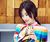 王丽坤发型图片 中分女神碎发小清新