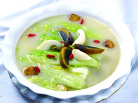 年夜饭盘点——上汤娃娃菜