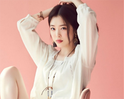 崔雪莉发型图片 中长发发型很女人