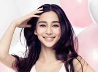 Angelababy的发型图片 最爱长卷发