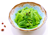 恭菜的做法 别名牛皮菜根达菜
