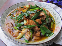 蒜苗回锅肉的做法 豆豉很关键