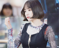 hani安希妍短发发型图片 韩式短发好火辣