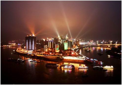 重庆_游轮夜景游_攻略
